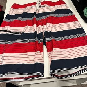Men’s O’Neill red/white/blue Boardshorts size 29